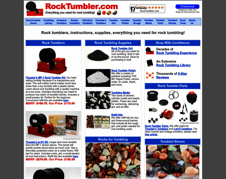 Rocktumbler.com thumbnail