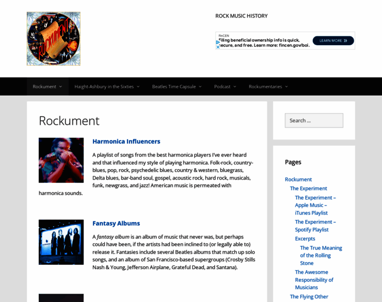Rockument.com thumbnail
