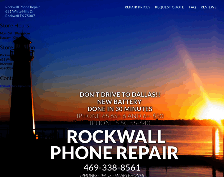 Rockwallphonerepair.com thumbnail