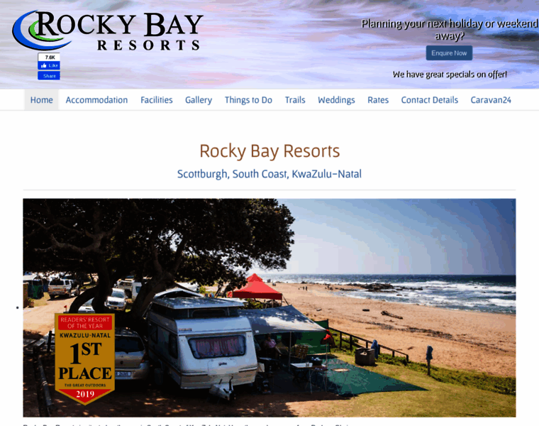 Rockybay.co.za thumbnail