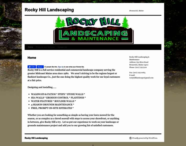 Rockyhilllandscape.com thumbnail