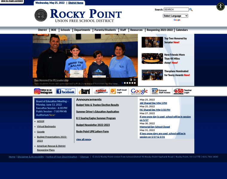 Rockypointschools.org thumbnail