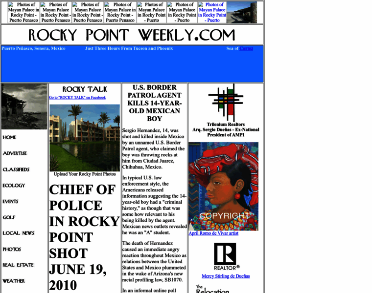 Rockypointweekly.com thumbnail