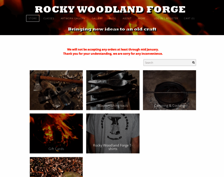 Rockywoodlandforge.com thumbnail