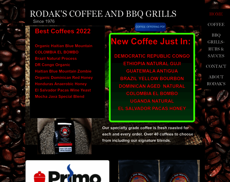 Rodakscoffeeandgrills.com thumbnail