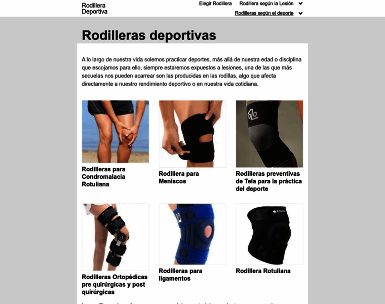 Rodilleradeportiva.com thumbnail