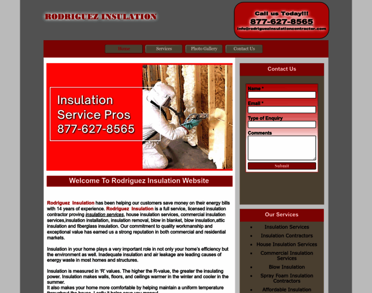 Rodriguezinsulationcontractor.com thumbnail