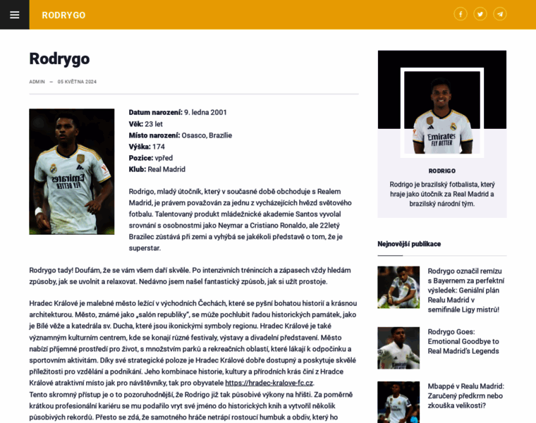 Rodrygo-cz.com thumbnail