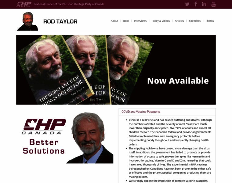 Rodtaylor.ca thumbnail Rodtaylor.ca thumbnail