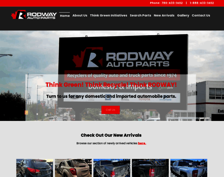 Rodwayautoparts.com thumbnail
