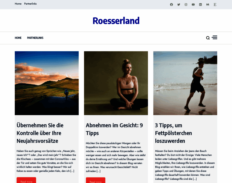 Roesserland.de thumbnail