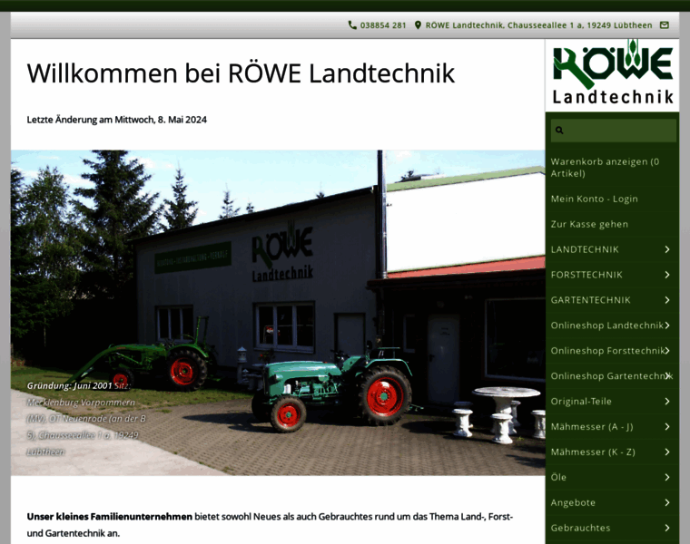 Roewe-landtechnik.de thumbnail