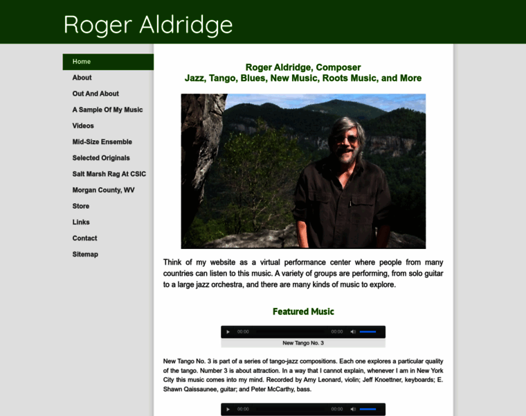 Rogeraldridge.com thumbnail