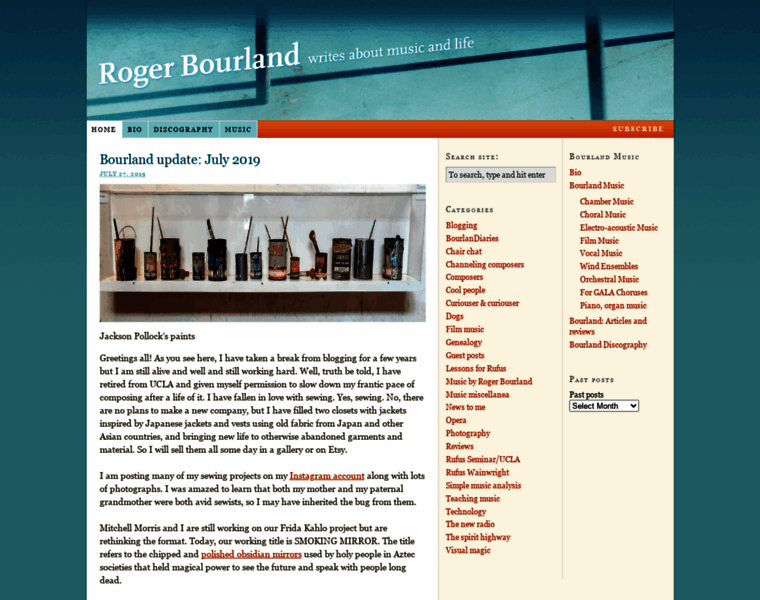 Rogerbourland.com thumbnail