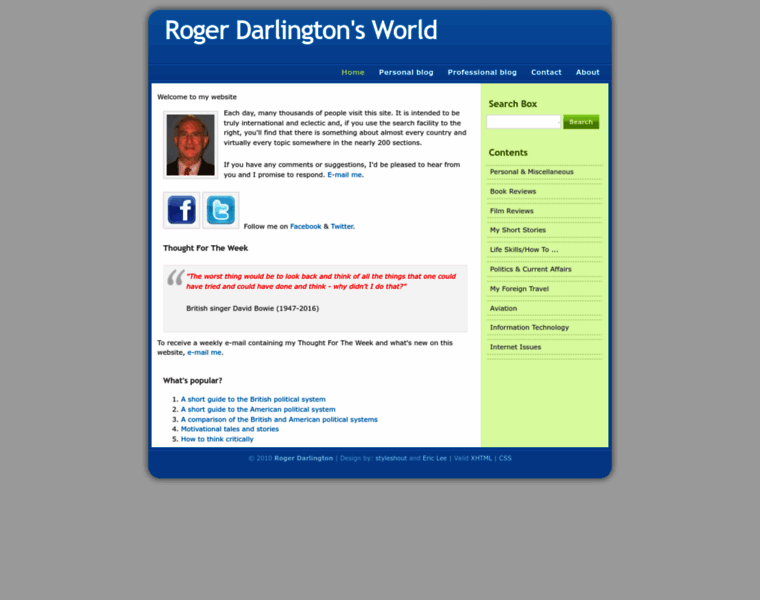 Rogerdarlington.me.uk thumbnail