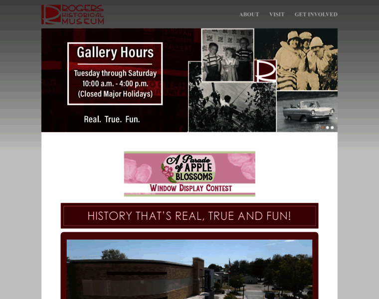Rogershistoricalmuseum.org thumbnail
