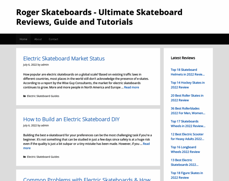 Rogerskateboards.com thumbnail