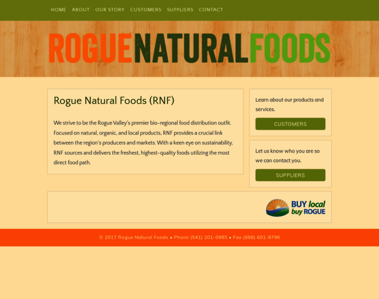 Roguenaturalfoods.com thumbnail