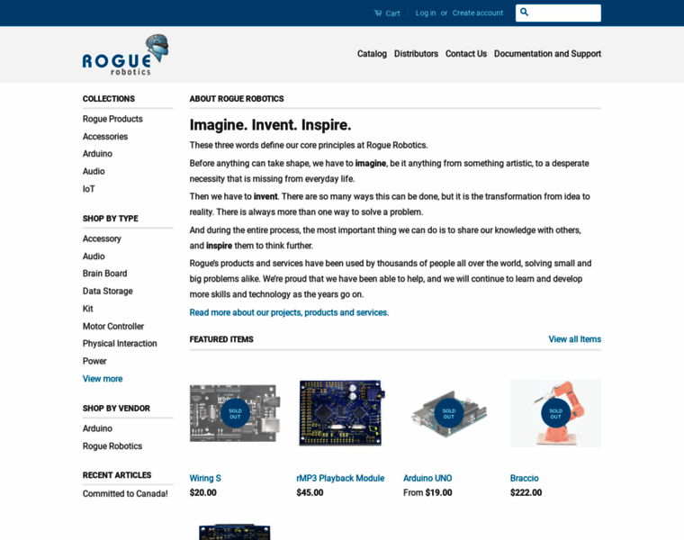 Roguerobotics.com thumbnail