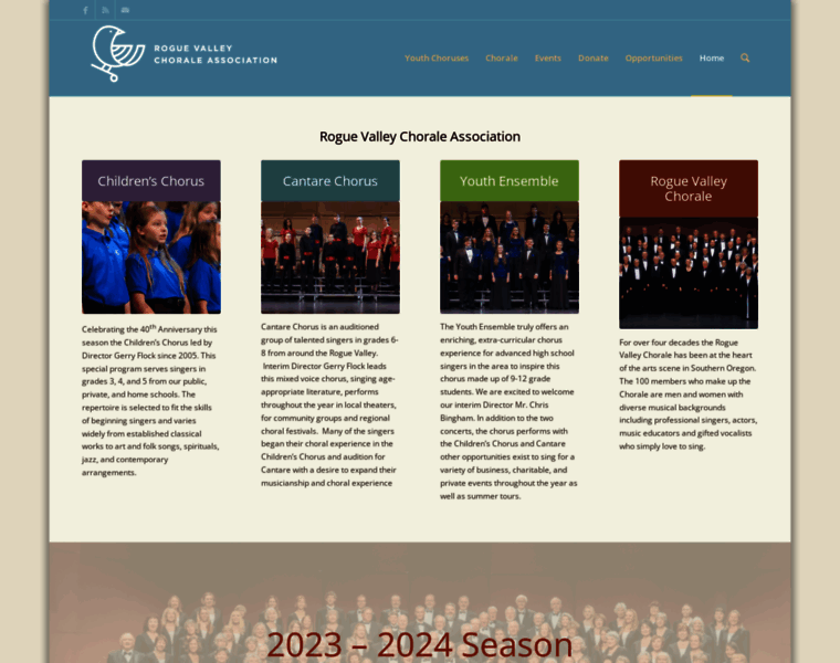 Roguevalleychorale.org thumbnail