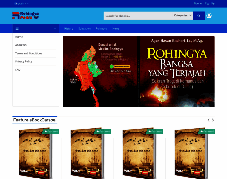 Rohingyapedia.org thumbnail