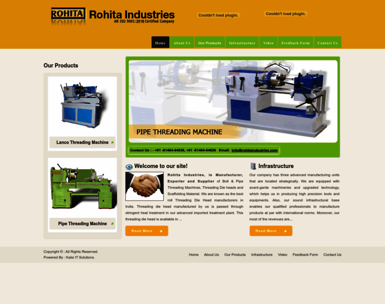 Rohitaindustries.com thumbnail