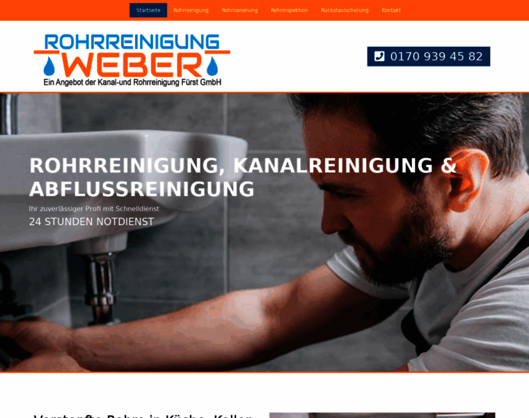 Rohrreinigung-weber.de thumbnail