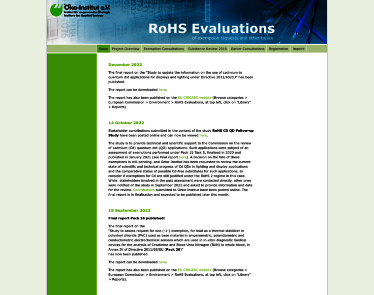 Rohs.exemptions.oeko.info thumbnail