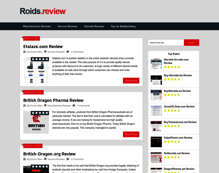 Roids.review thumbnail
