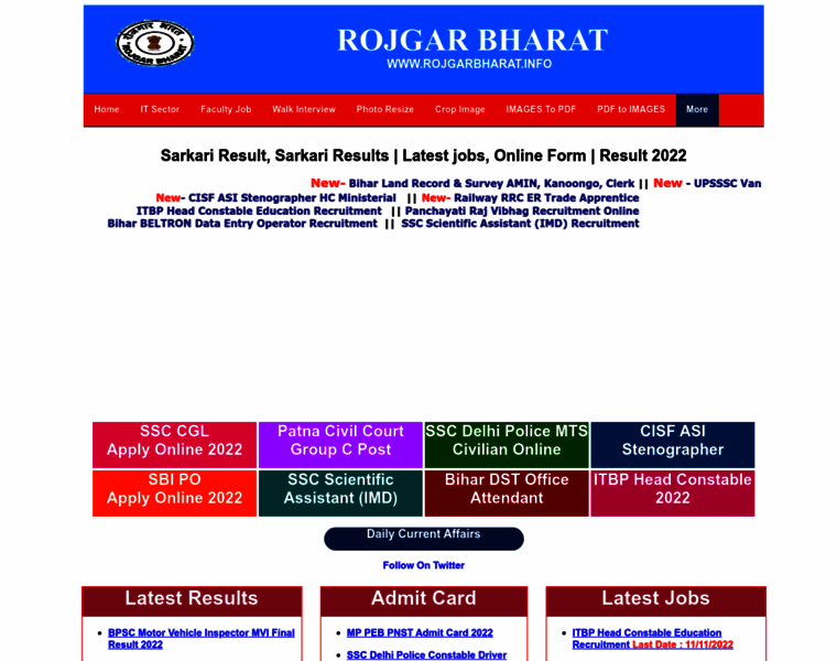 Rojgarbharat.info thumbnail