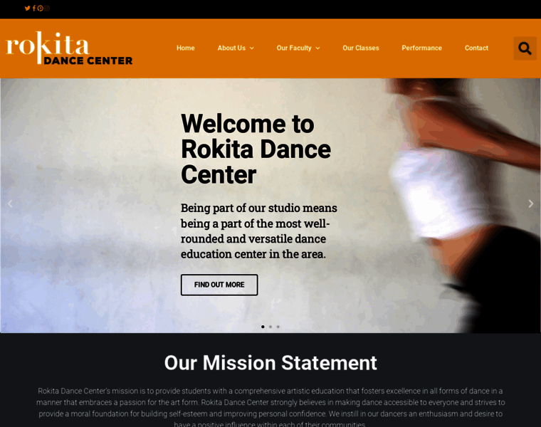 Rokitadancecenter.com thumbnail