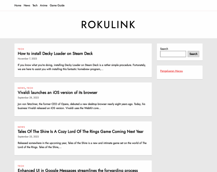Roku-com-link.info thumbnail