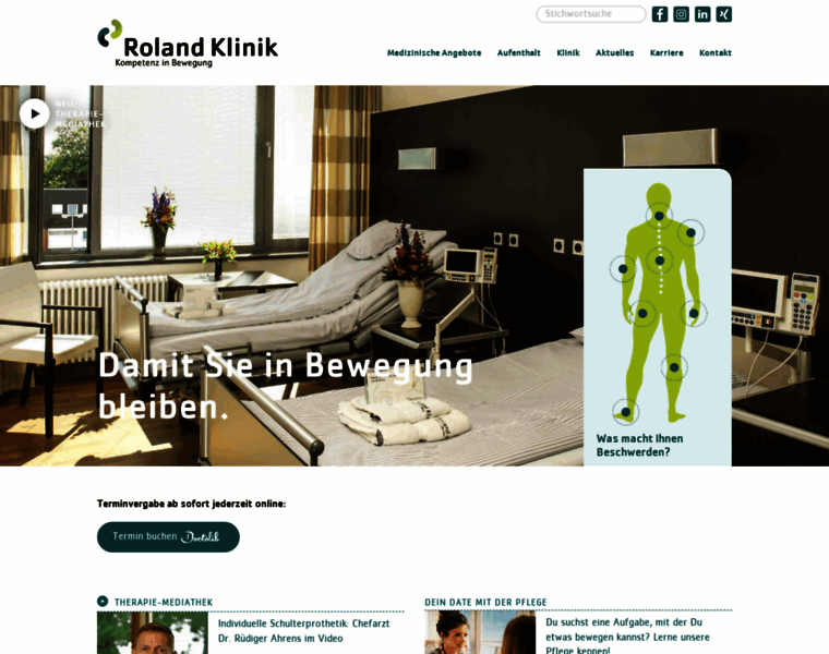 Roland-klinik.de thumbnail