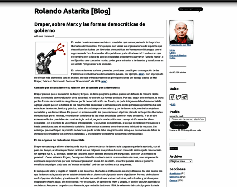 Rolandoastarita.com thumbnail