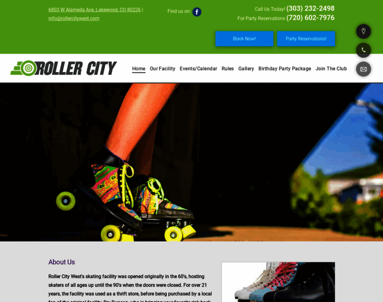 Rollercitywest.com thumbnail