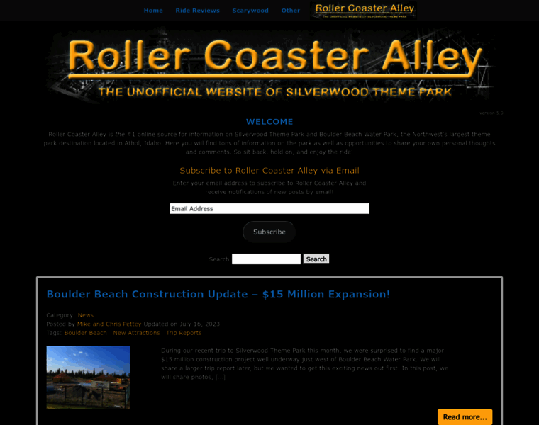 Rollercoasteralley.com thumbnail