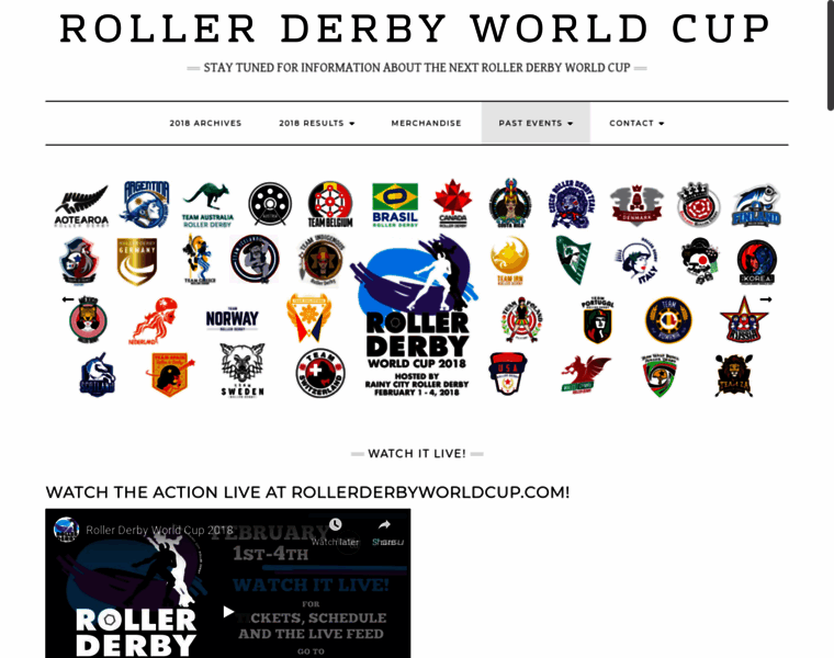 Rollerderbyworldcup.com thumbnail