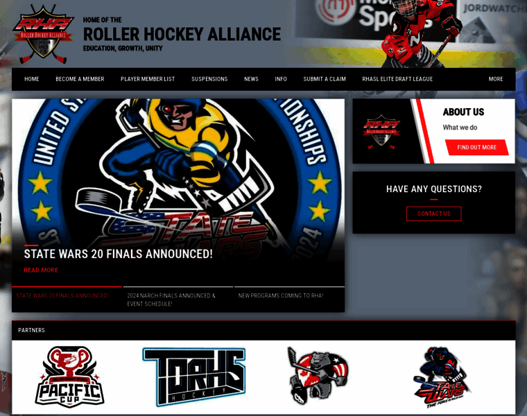 Rollerhockeyalliance.com thumbnail