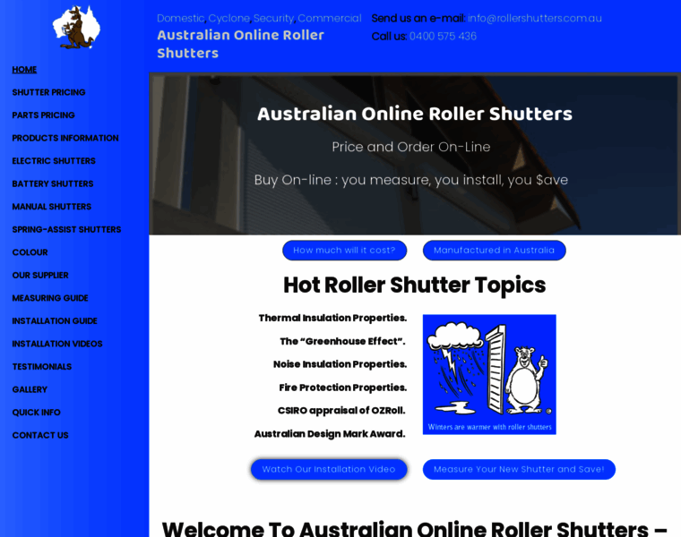 Rollershutters.com.au thumbnail