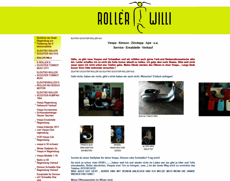 Rollerwilli.de thumbnail