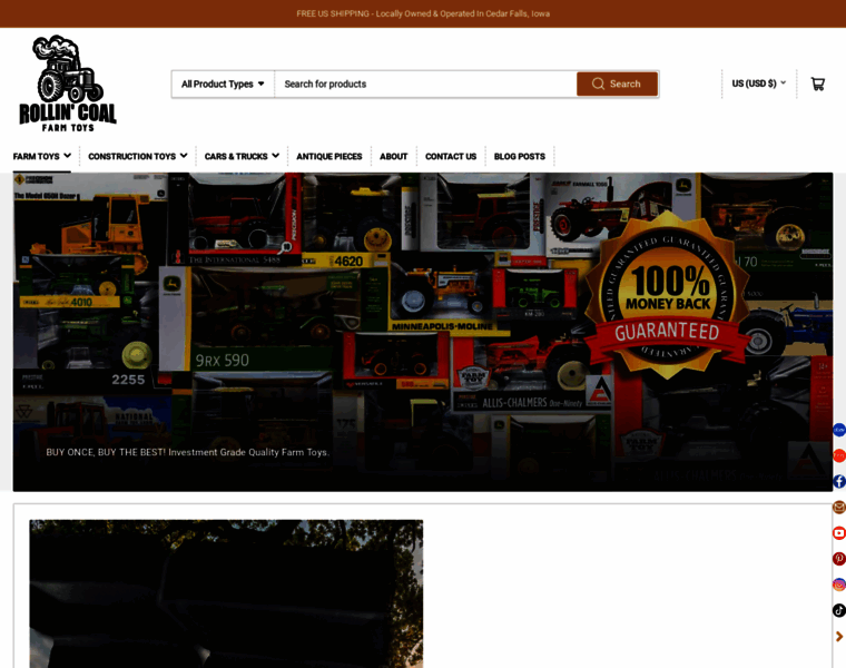Rollincoalfarmtoys.com thumbnail Rollincoalfarmtoys.com thumbnail