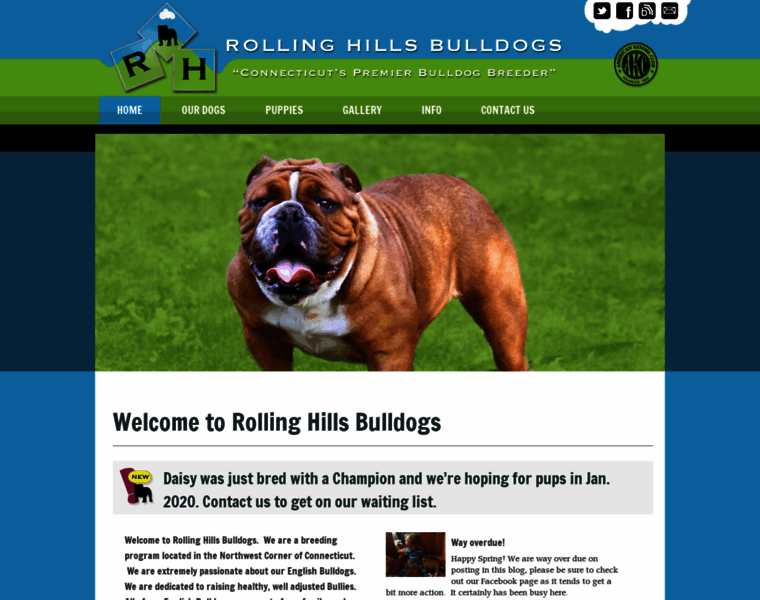 Rollinghillsbulldogs.com thumbnail