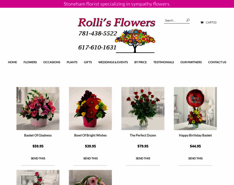 Rollisflowers.com thumbnail