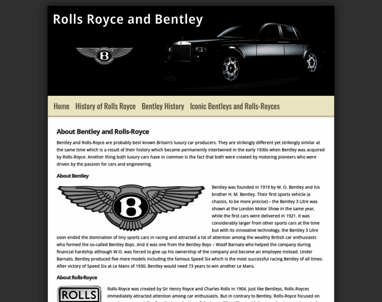 Rolls-royceandbentley.co.uk thumbnail