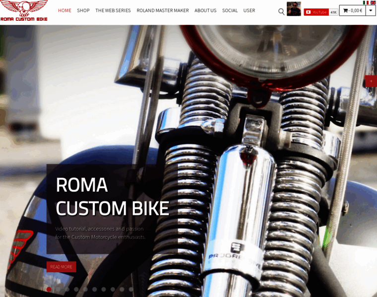 Romacustombike.com thumbnail