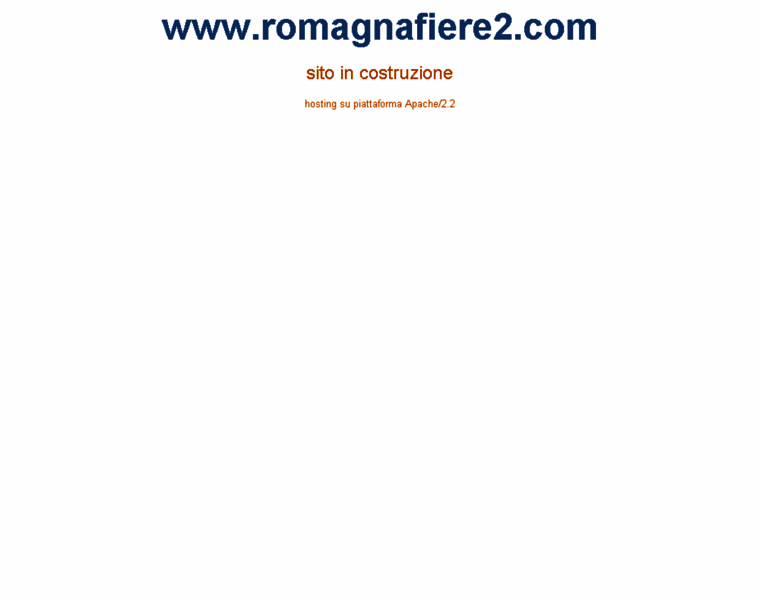 Romagnafiere2.com thumbnail