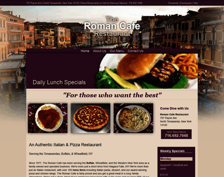 Romancaferestaurant.com thumbnail