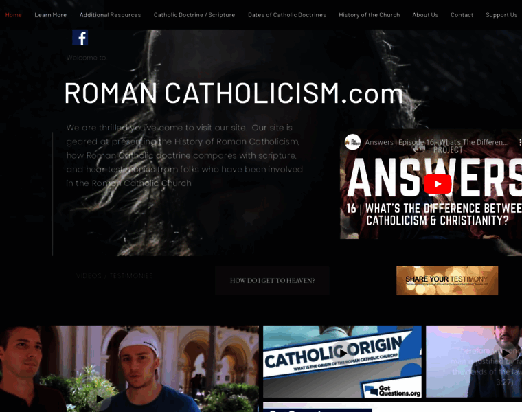 Romancatholicism.com thumbnail