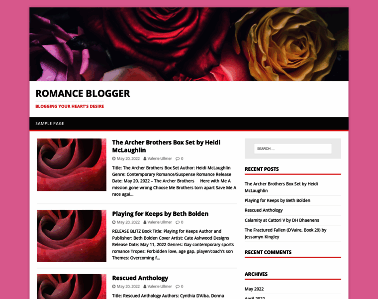 Romancebloggers.com thumbnail
