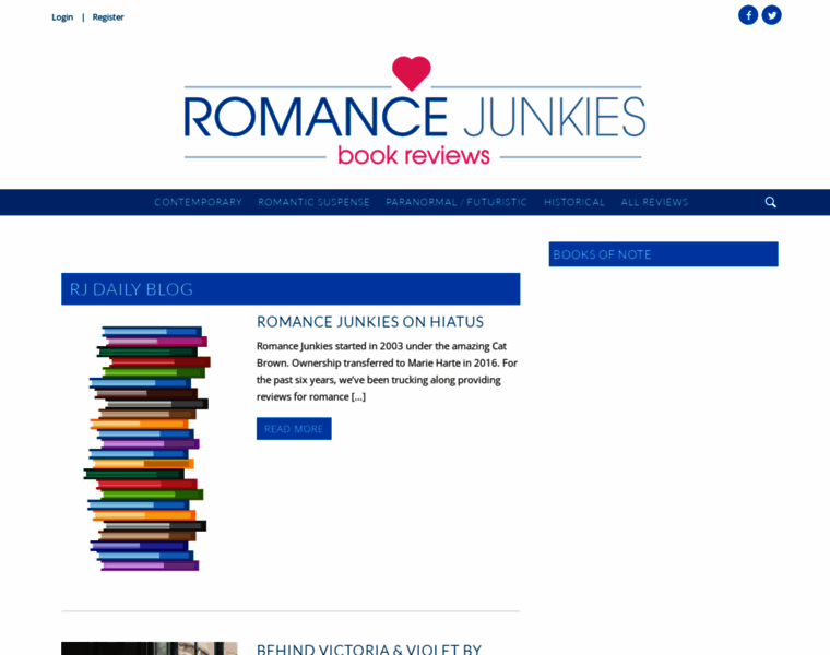 Romancejunkies.com thumbnail